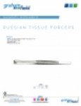 Product Sheet - Russian Tissue Forceps
